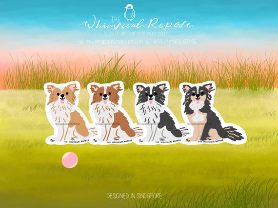 Chihuahua Sticker for Tumbler, Chihuahua Mom Gift, Cute Chihuahua Decal for Laptop, Black Chihuahua Gifts for Her, New Puppy Gift, Dog Party
