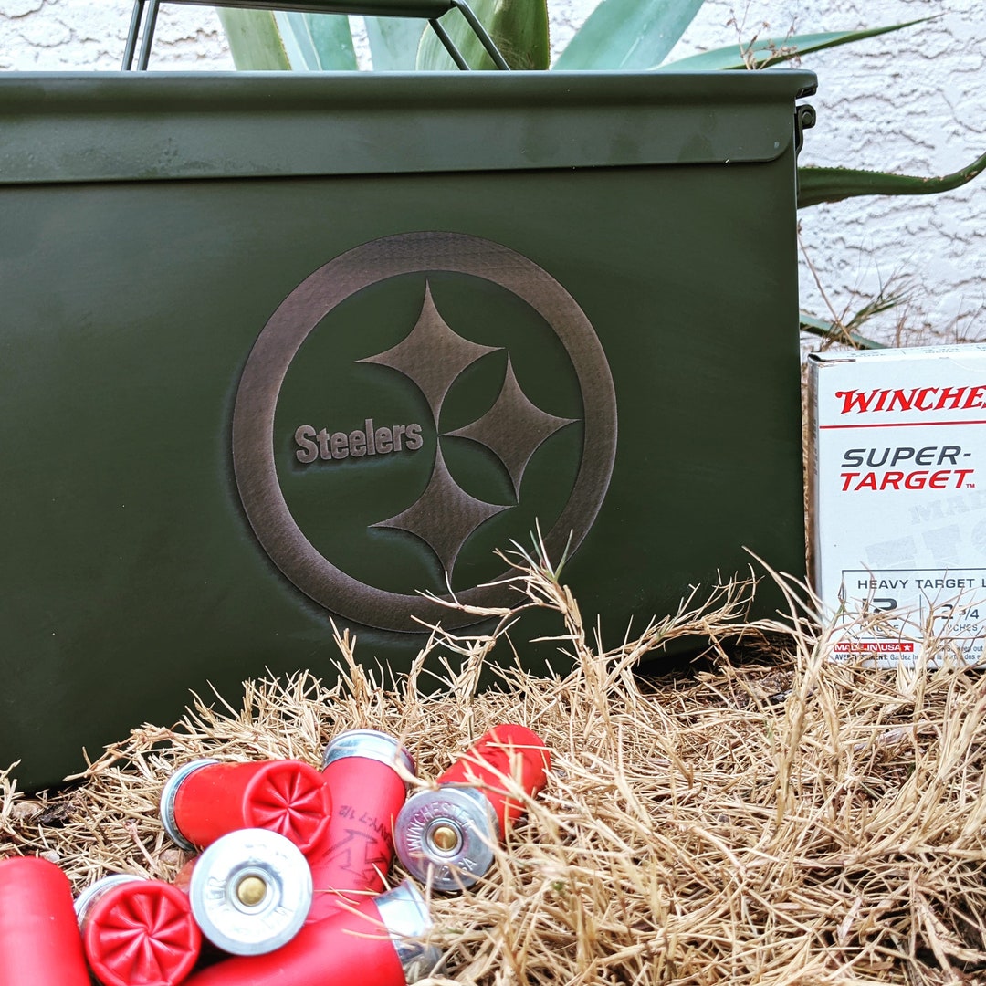 Laser Engraved Personalized .50 Cal Ammo Can, Custom Hunting Gifts for