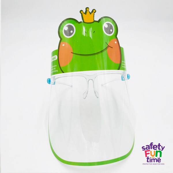 Green Frog Face Shield