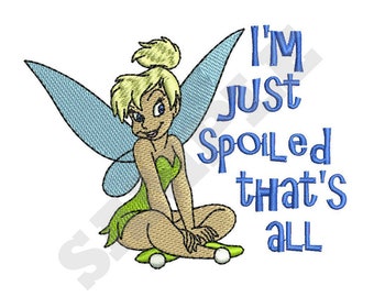 Tinker Bell Machine Embroidery Design