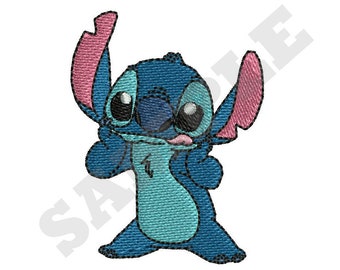 Lilo and Stitch Embroidery Design