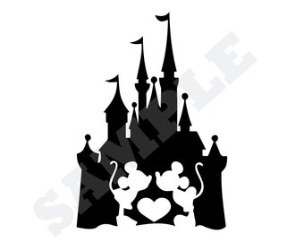 Free Free 217 Disney World Castle Silhouette Svg SVG PNG EPS DXF File