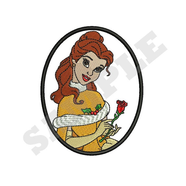 Princess Bella Machine Embroidery Design