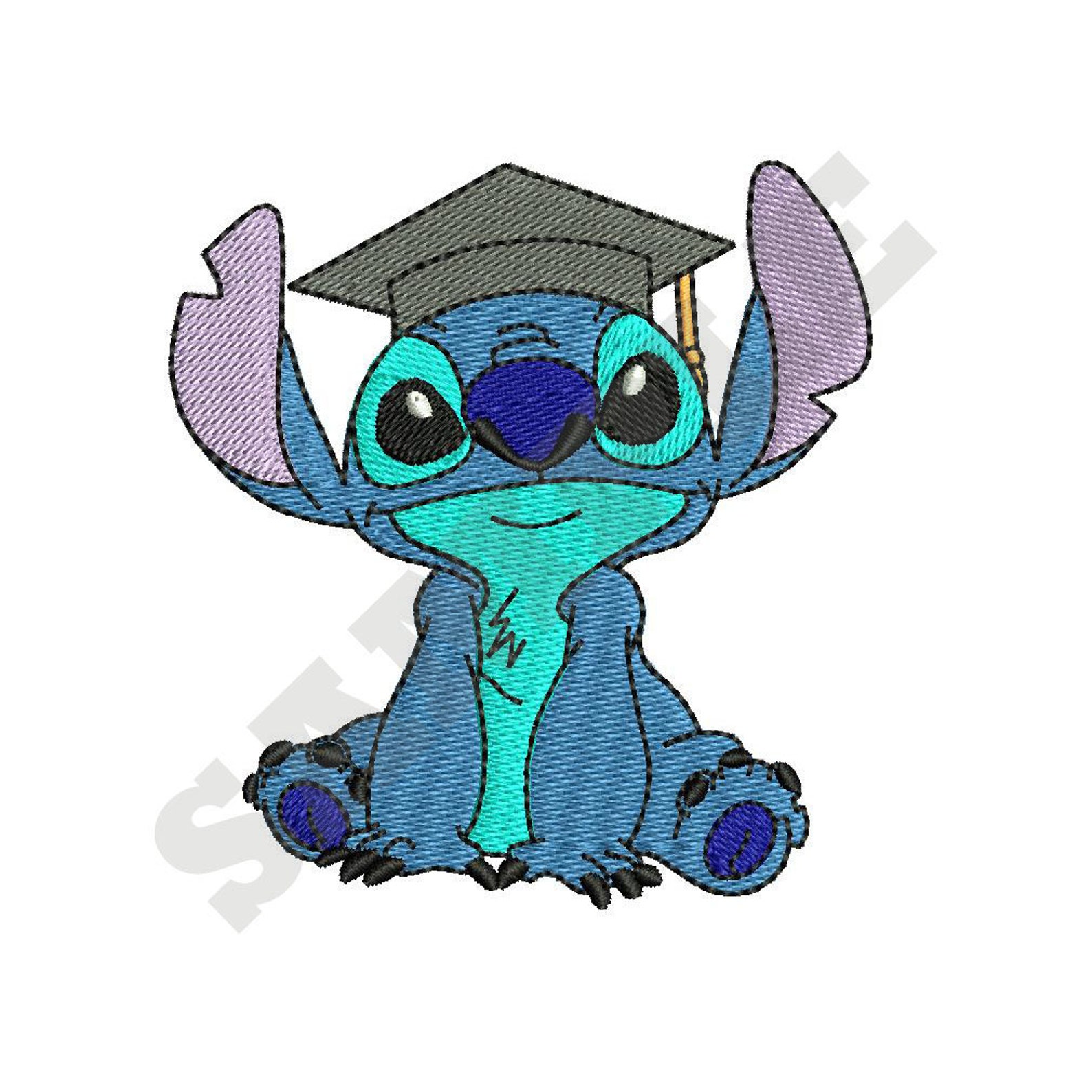 Graduate Stitch Machine Embroidery Design Etsy