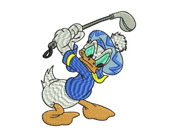 Donald Duck - motif de broderie Machine