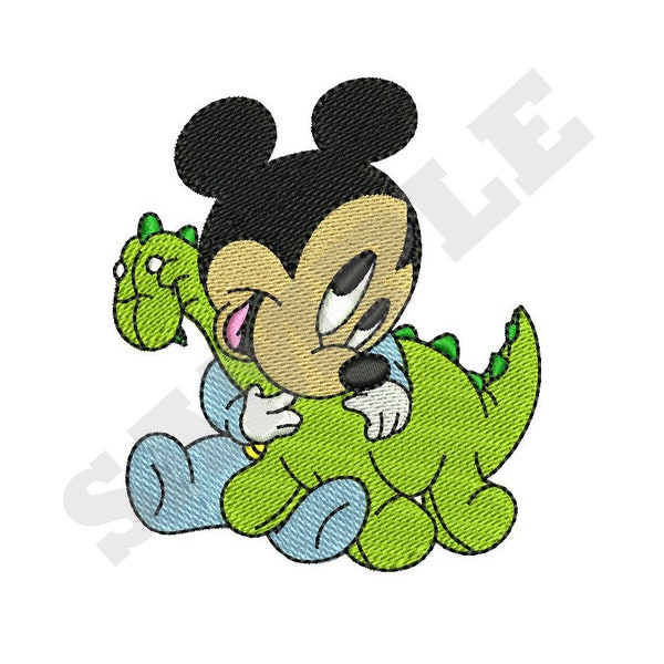 Mickey Mouse Machine Embroidery Design