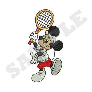 Mickey Tennis Etsy
