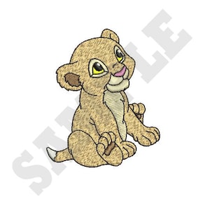 Baby Nala Machine Embroidery Design