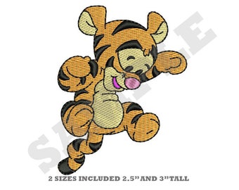 Baby Tigger Machine Embroidery Design