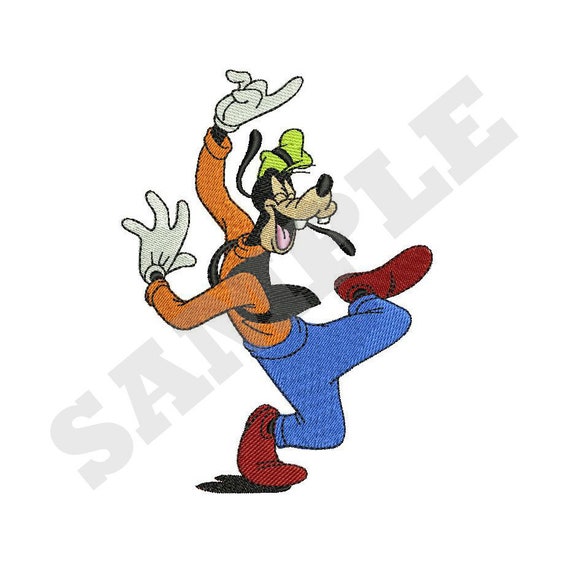 Get Down Goofy Stickdatei Stickdatei Etsy Schweiz