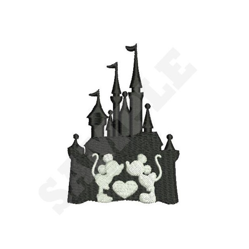 Machine Embroidery Design Disney Castle Machine Embroidery Design Disney Castle