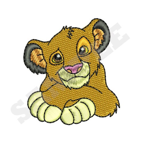 Simba&nala Embroidery Design 4 Sizes - Etsy