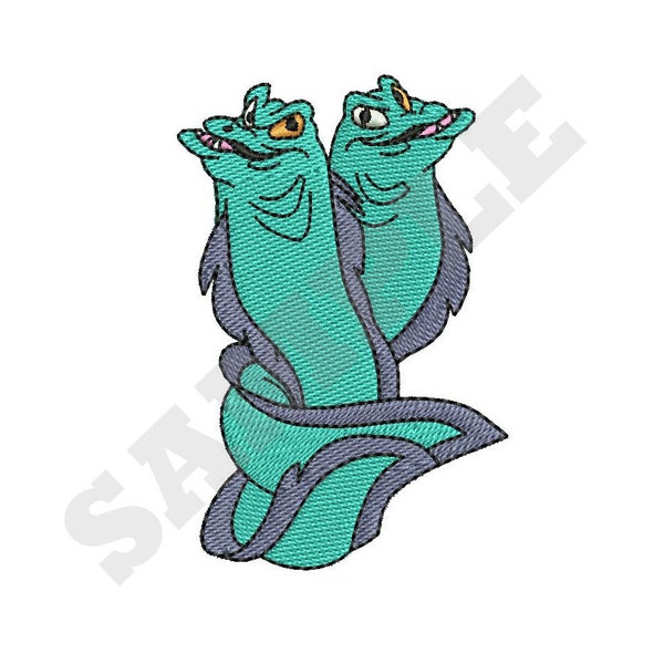 Ursula Eels Machine Embroidery Design