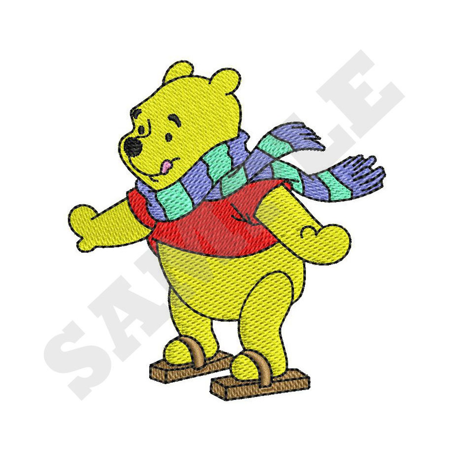 49+ Pooh Bear Embroidery Designs