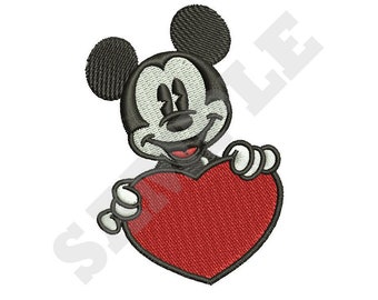 Mickey Mouse Machine Embroidery Design