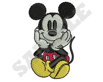 Motif de broderie Machine Mickey Mouse