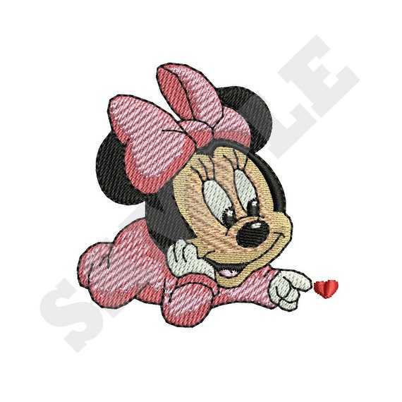 Baby Minnie Maus Stickmuster