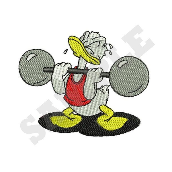 Donald Duck Machine Embroidery Design