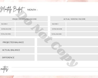Luxury Savings Tracker Printable