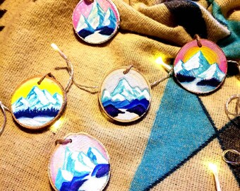 Mountain Ornaments