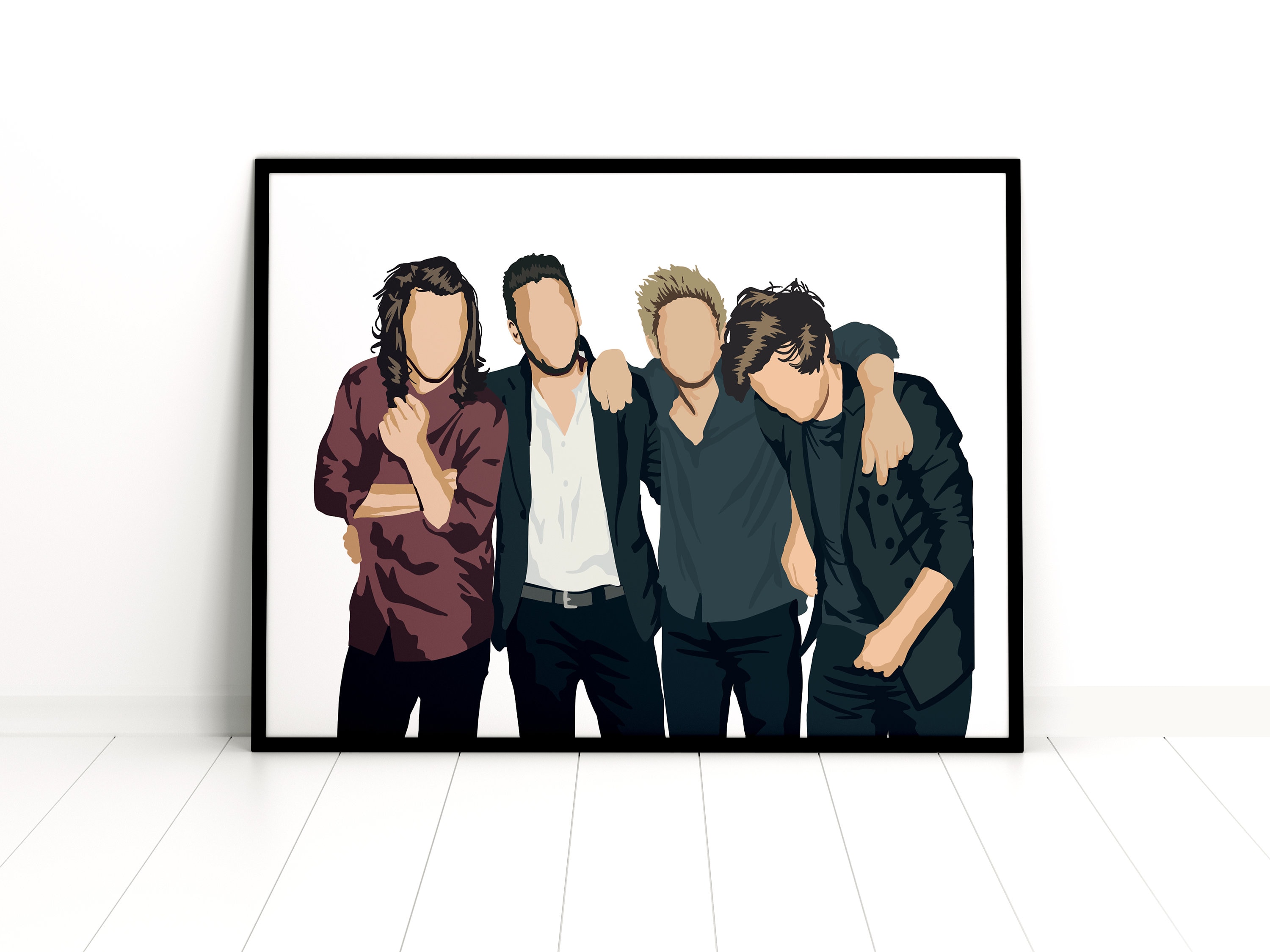 One Direction Inspired Art Print - Etsy