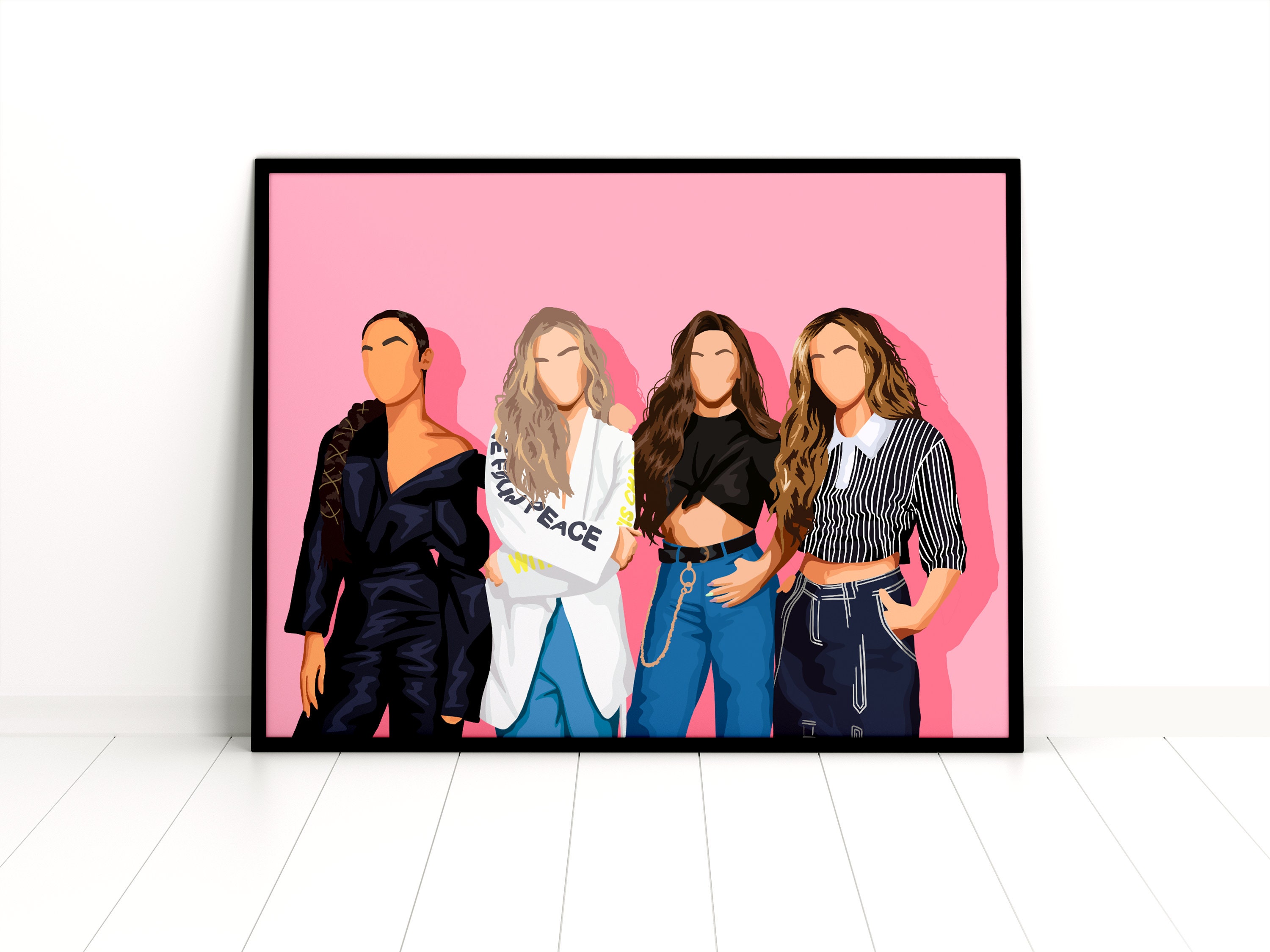 Little Mix Inspired Art Print Online in India Etsy