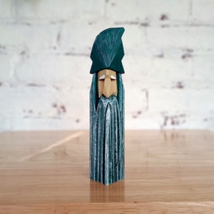 Gandalf Sculpture Wood Carving Etsy Hong Kong