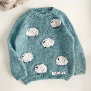 Alpaca wool sweater baby sweater knit baby cardigan kids sweater  knitted alpaca wool clothes, embroidery cardigan, sweater with embroidery