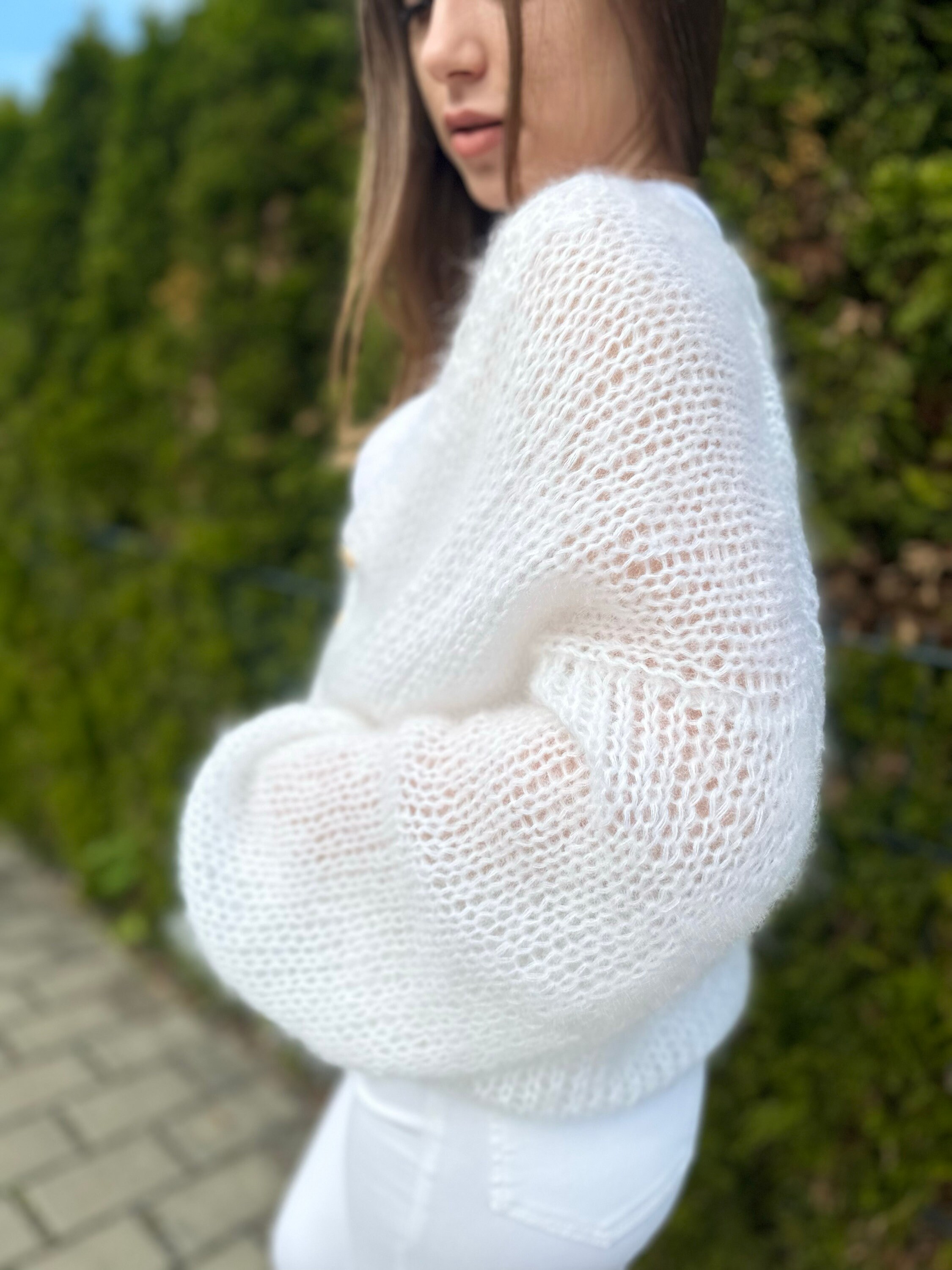 【最安値ゲリラセール❗️】Mohair Cardigan Mohair Cardigan - The J. Peterman Company