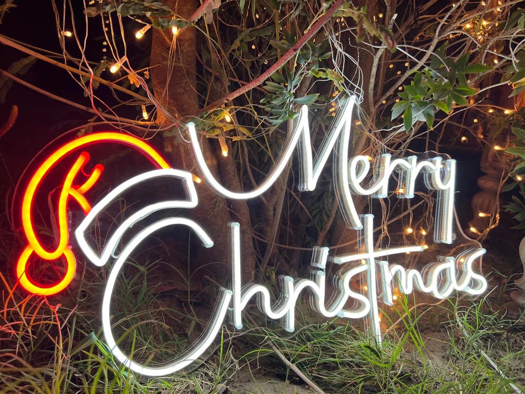 Christmas Neon Lights, Neon Sign for Holiday, Christmas Decoration