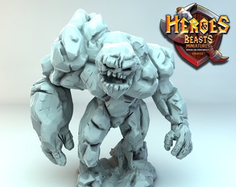 Earth elemental - great for D&D Dungeons and Dragons miniature