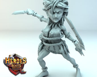 Goblin mistress For D&D Dungeons and Dragons • Tabletop Gaming • Wargaming miniatures