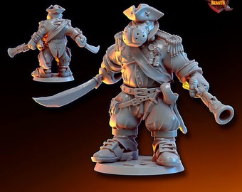 Hippofolk / giff v2 • digital stl for 3d printing• D&D Dungeons and Dragons • Tabletop Gaming •