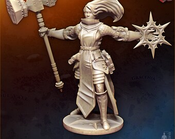 Female Cleric  v1• Tabletop Gaming •