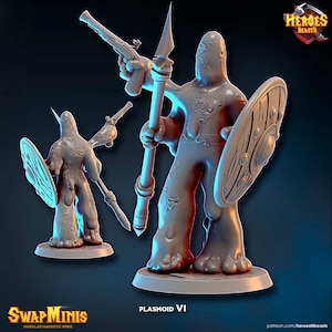 plasmoid v1 • digital stl for 3d printing• D&D Dungeons and Dragons • Tabletop Gaming •