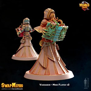 Vasdabor - Mind Flayer v2  • digital stl for 3d printing• D&D Dungeons and Dragons • Tabletop Gaming •