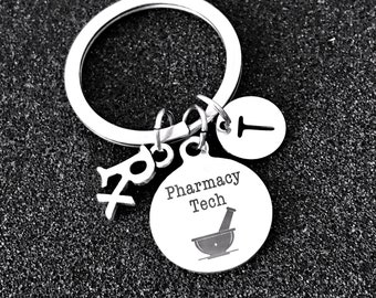 6 RX Charm for Pharmacy Pharmacy Tech Keychain or Crafts 