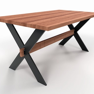 Farmhouse Table Legs, Dining Table Legs, X-Beam Table Legs, N233