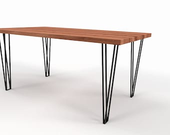 Hairpin Table Legs, Dining table legs, Pin Table Legs, Metal table legs, Kitchen table legs, N237