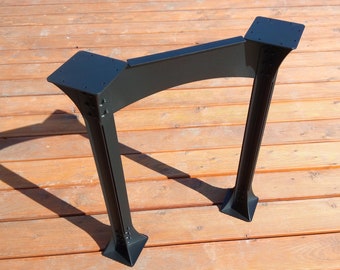 Metal Dining Table Legs, Industrial style table legs, Kitchen table legs, Iron table legs, Table base,  N100