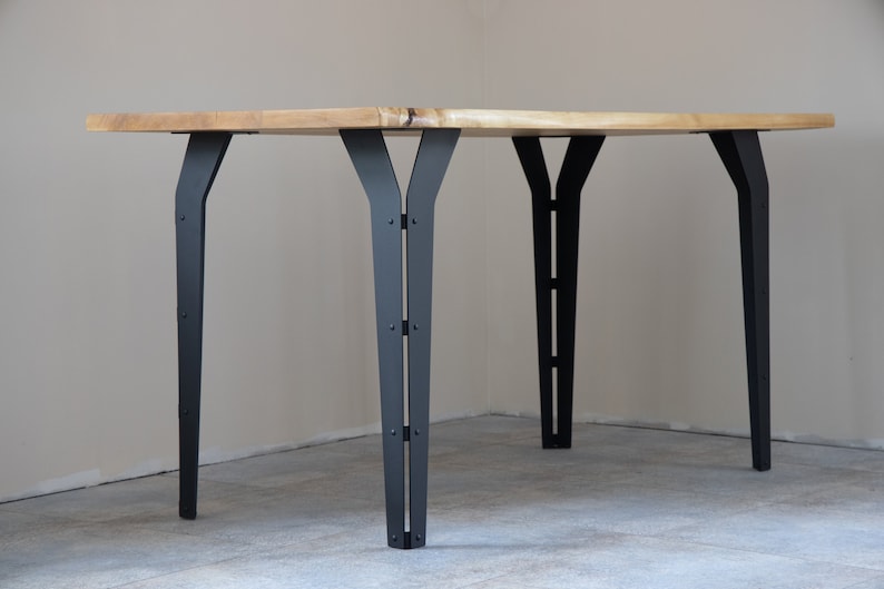 Industrial Style Table Legs Dining Table Legs Kitchen Table Etsy