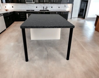 Countertop Legs, Pipe Table Legs, Counter height Legs, Adjustable Foot, Heavy Duty Legs, Bar Height Legs, N128Fs