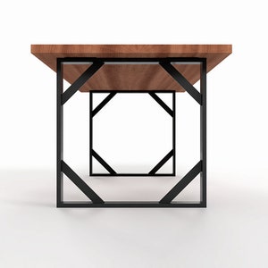 Square-shape Table base, Metal Table Base, Kitchen Table Legs, Dining Table base,  Industrial Table base,  N222