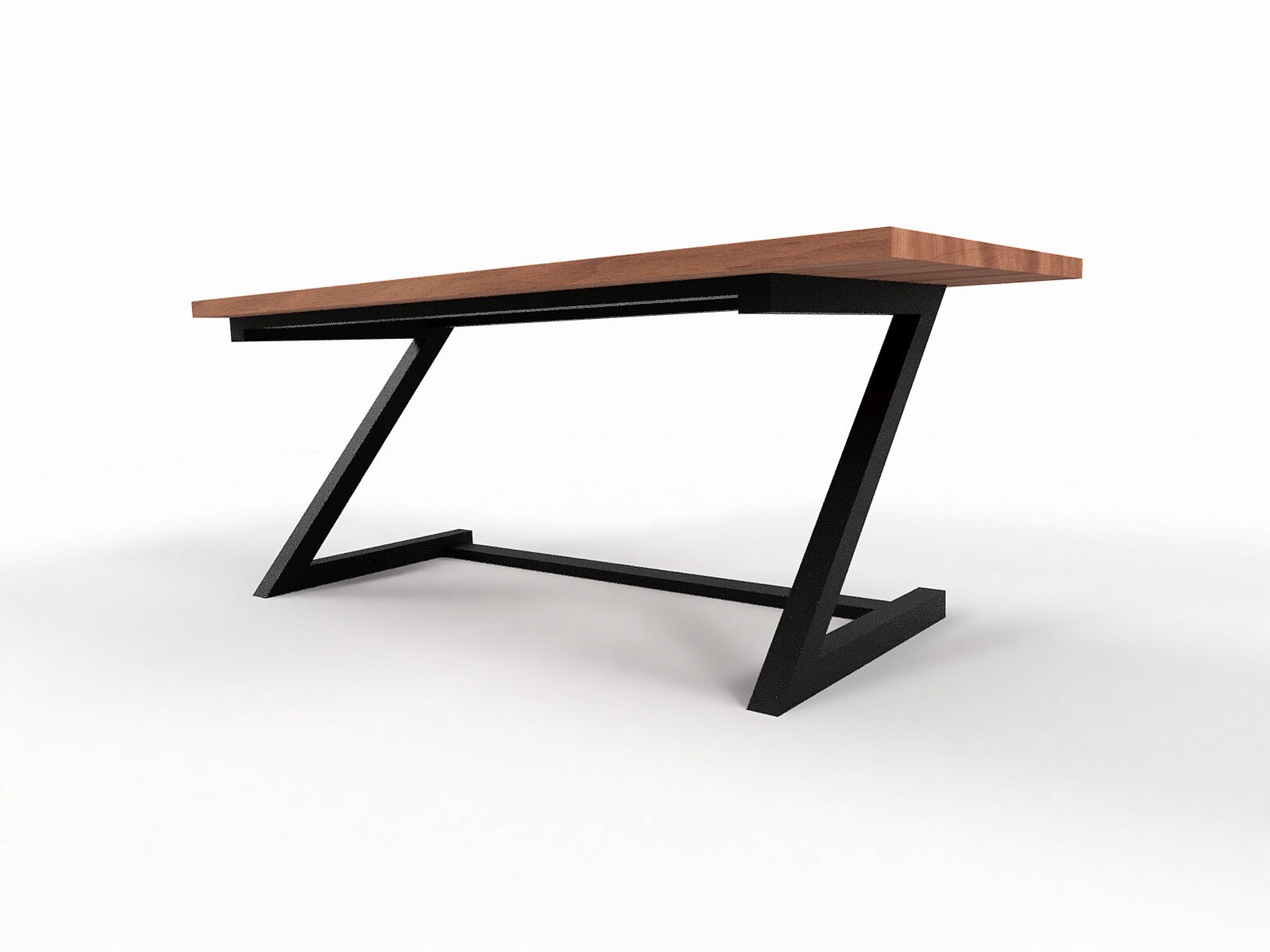 Metal Desk Frame: Heavy Duty Office Table Base, Customizable Size, F10 ...