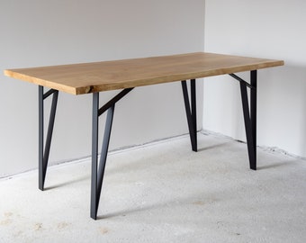 Pieds de table en métal, pieds de table de style industriel, pieds de table à manger, expédition rapide, N41
