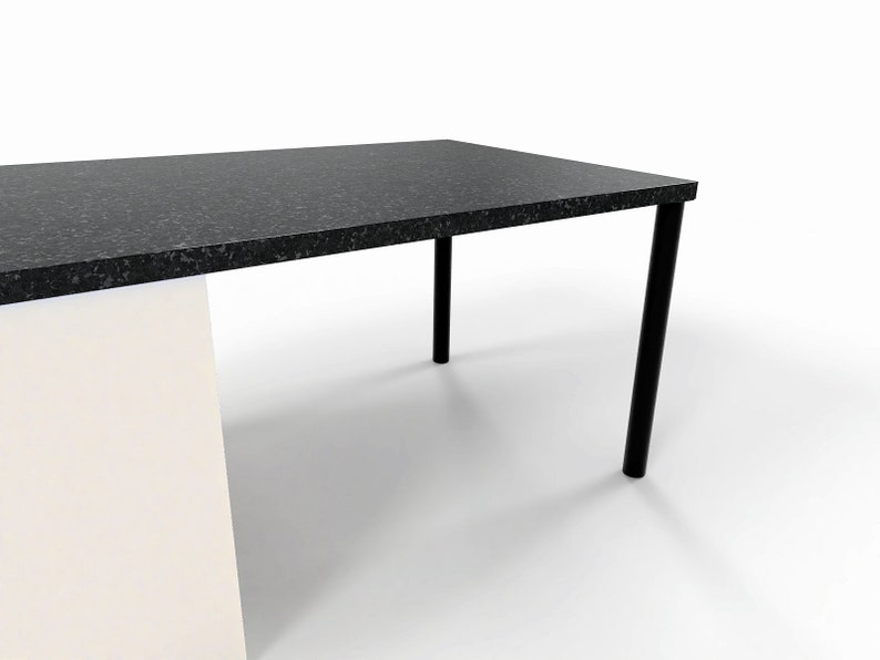 Countertop Legs Pipe Table Legs Counter Height Legs Etsy