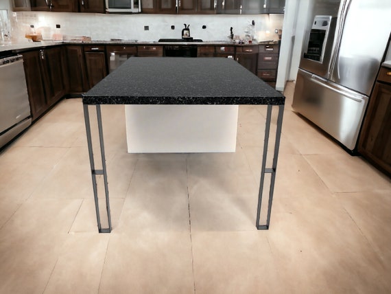 Trapezoid shape Countertop Legs Countertop Table Legs Kitchen