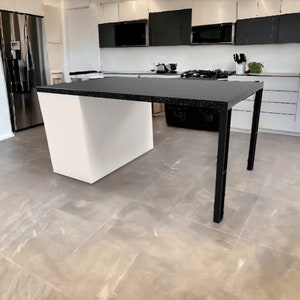Straight-Shape Countertop Legs, Countertop Table Legs, Kitchen Table Legs,  Counter Height Table Legs,  N204