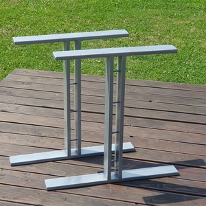 Metal Table Legs I-shaped, Iron Table Legs, Steel Table Legs, Wood Table Legs, Reclaimed Wood Table, Heavy Duty Legs, Gift for her, N142
