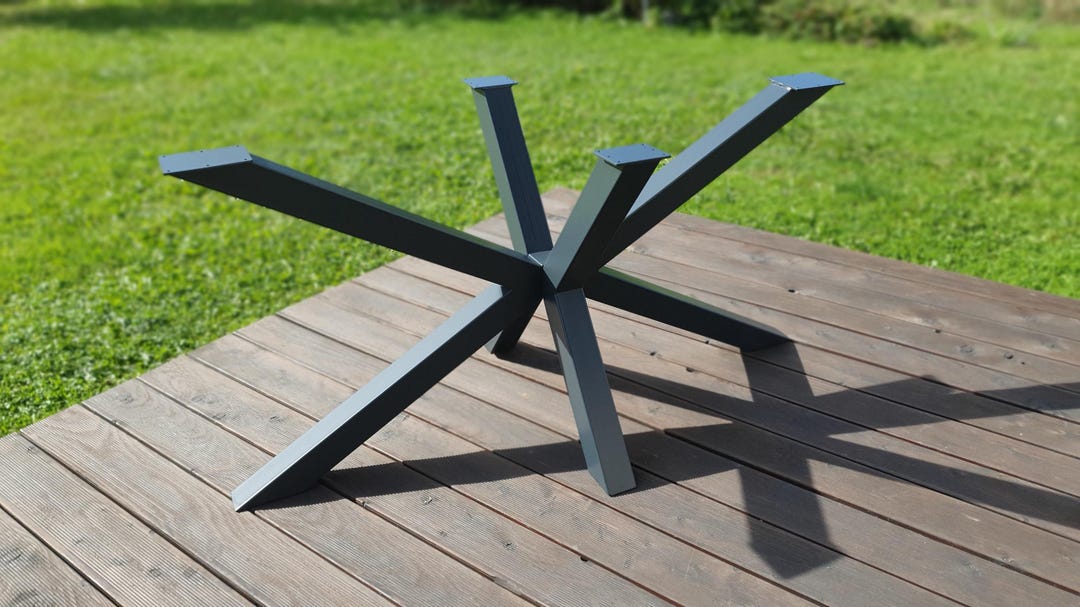 XPOtool Pied de Table Spider Piètement en Acier